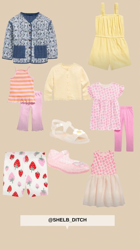 Toddler girl spring outfits and shoes! 

#LTKkids