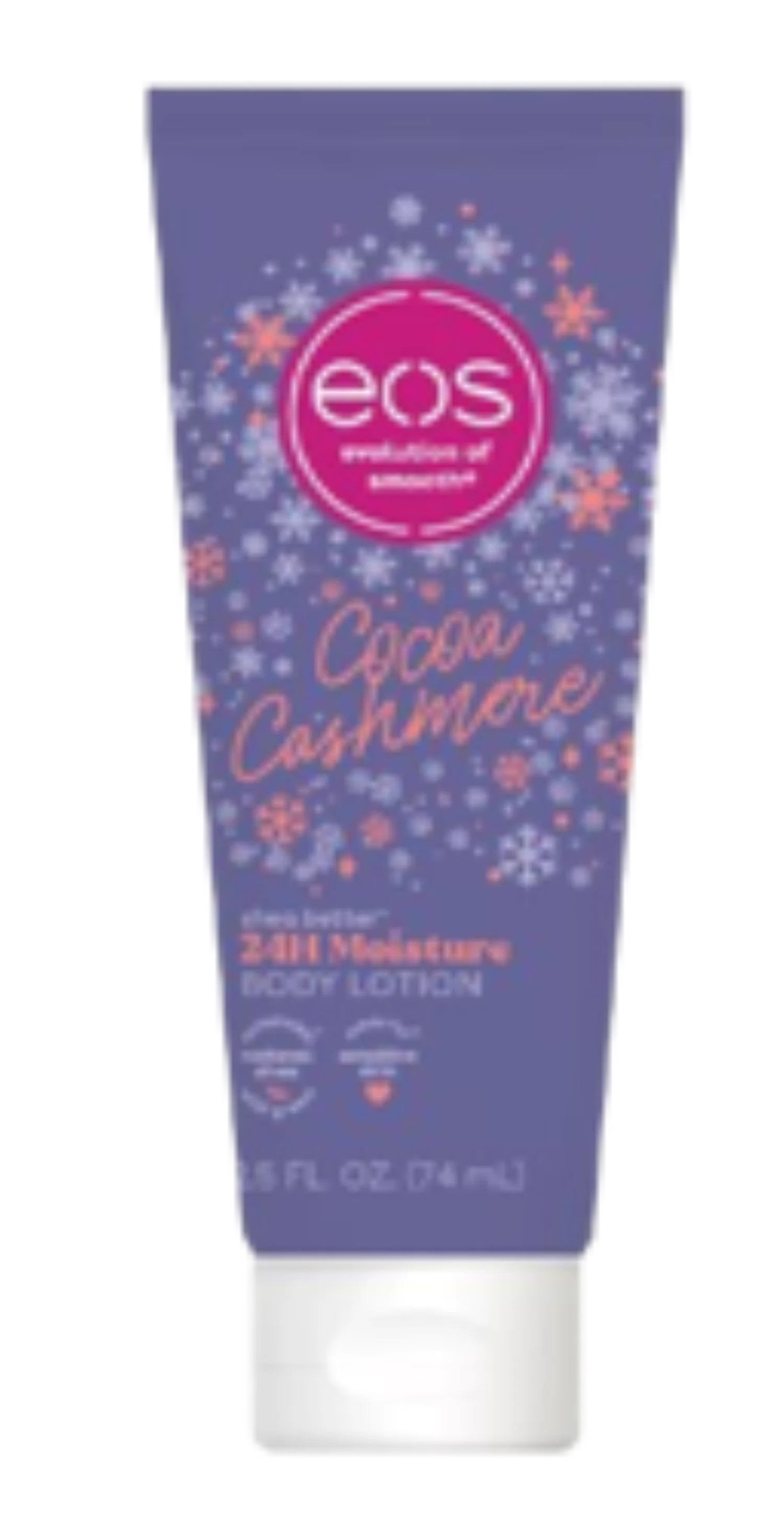 eos Travel Shea Better 24H Moisture Body Lotion, Cocoa Cashmere, 2.5 fl oz | Walmart (US)