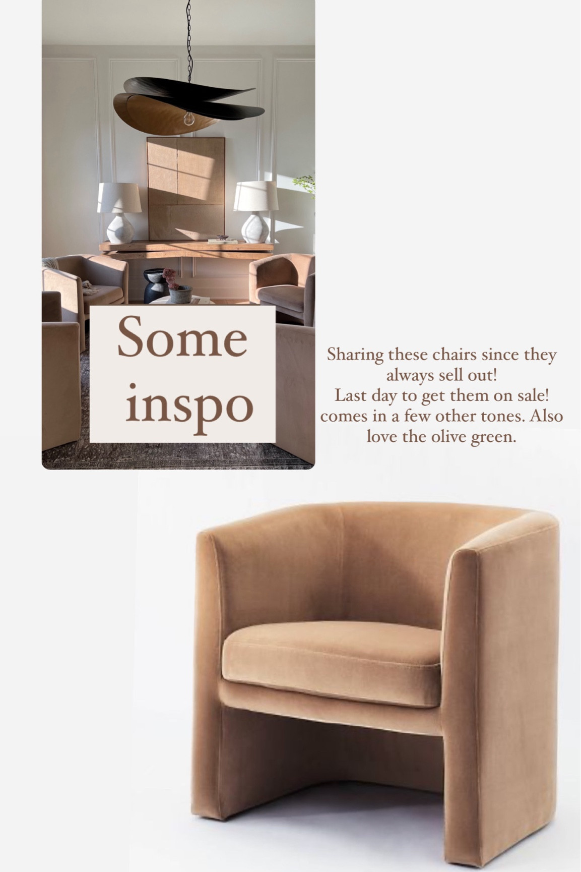 Target circle week sale! This chair always sells out in this exact tone.. sharing since it’s the last day to shop them while they’re in stock and on sale. 

Target finds 
Target home 
Sofa chairs 
Chic home office chair 
Accent chair 
Studio McGee 
Living room 
Bedroom 



#LTKStyleTip #LTKHome #LTKSummerSales