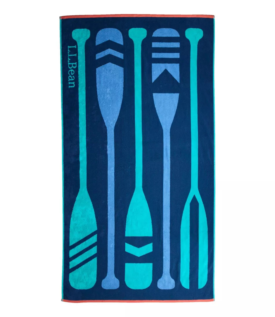 Seaside Beach Towel, Paddles | Beach Towels & Outdoor Blankets at L.L.Bean | L.L. Bean