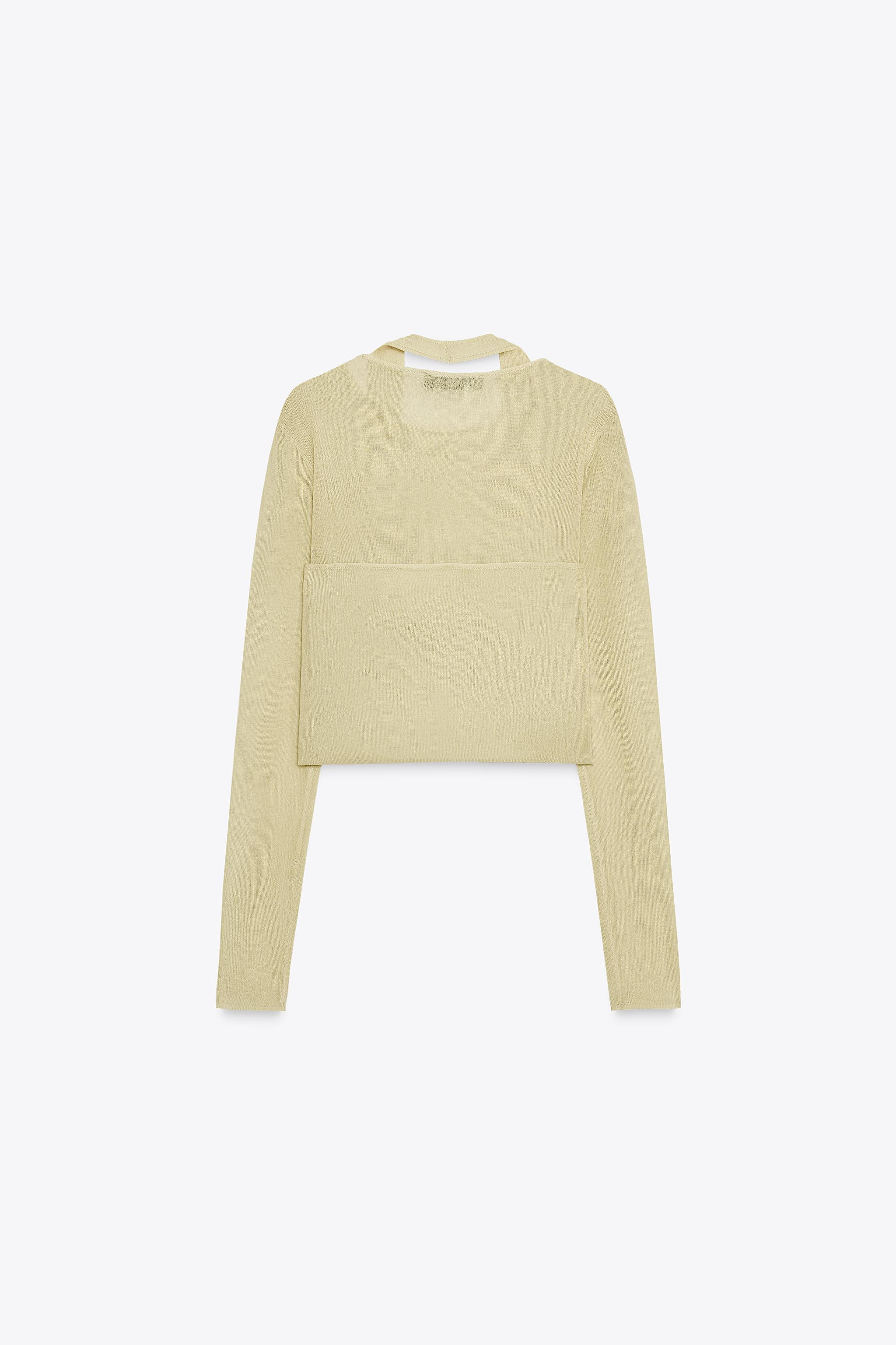 MULTI-POSITION KNIT TOP | Zara US