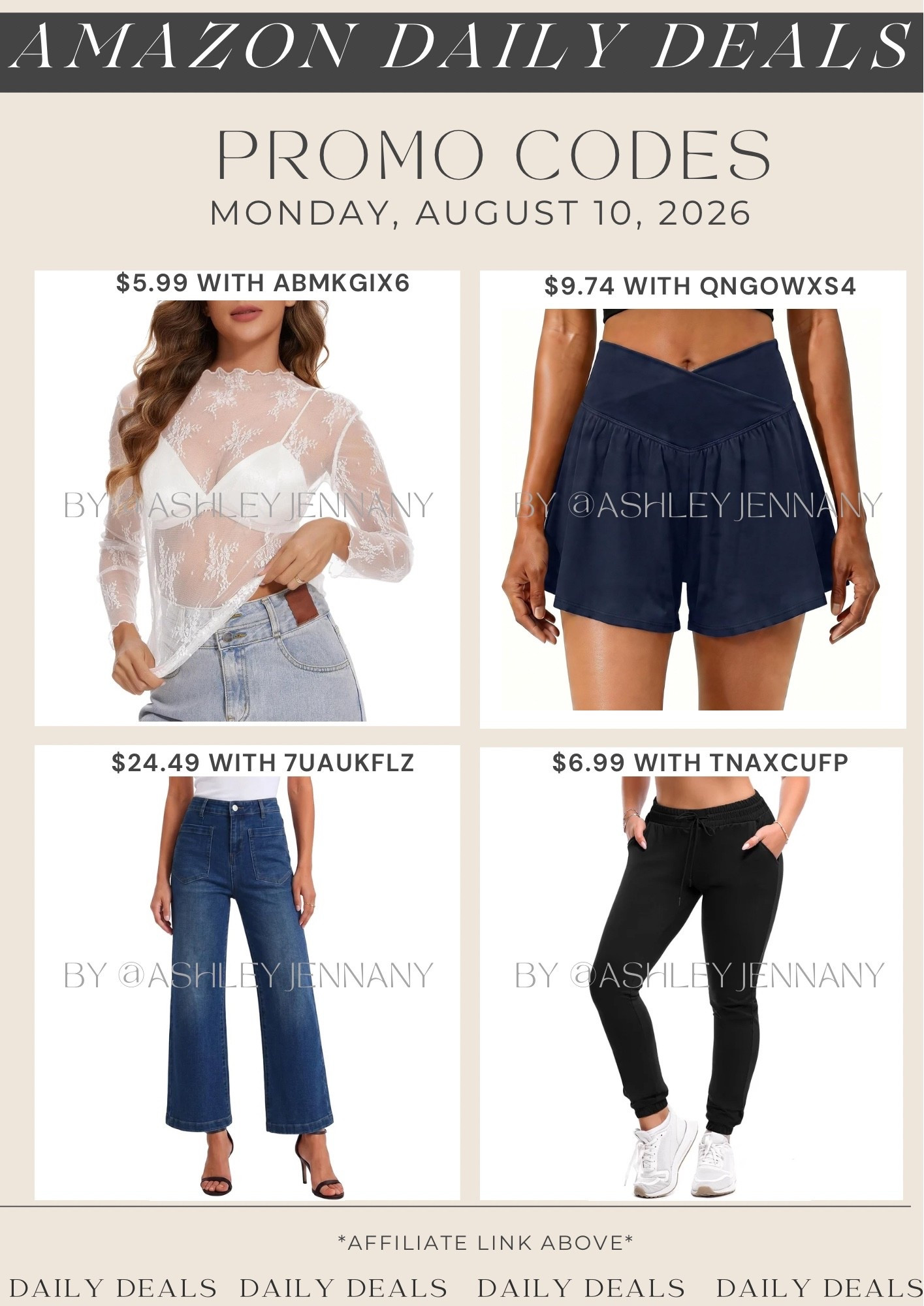 Amazon deals

#LTKSaleAlert #LTKMidsize #LTKSeasonal
