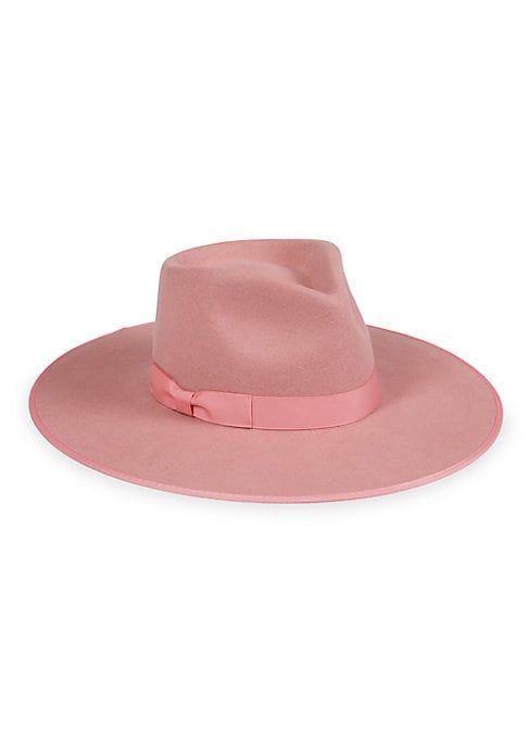Lack of Color Women's Rose Wool Rancher Hat - Pink - Size M | Saks Fifth Avenue