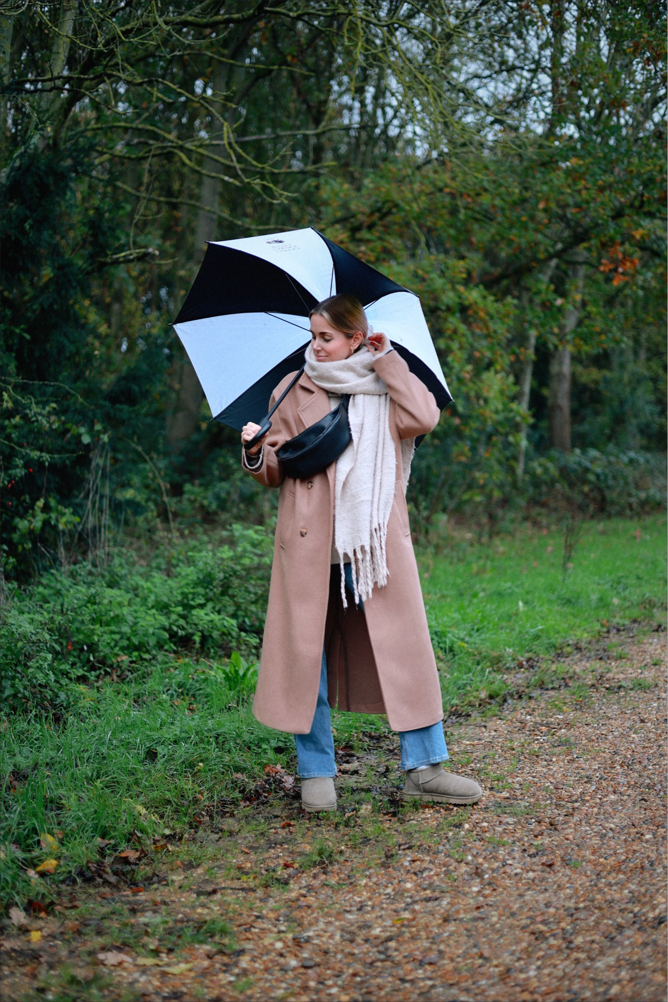 Winter outfit
Camel coat
Ugg ultra minis 
Belted coat chunky scarf 

#LTKSeasonal #LTKeurope #LTKstyletip