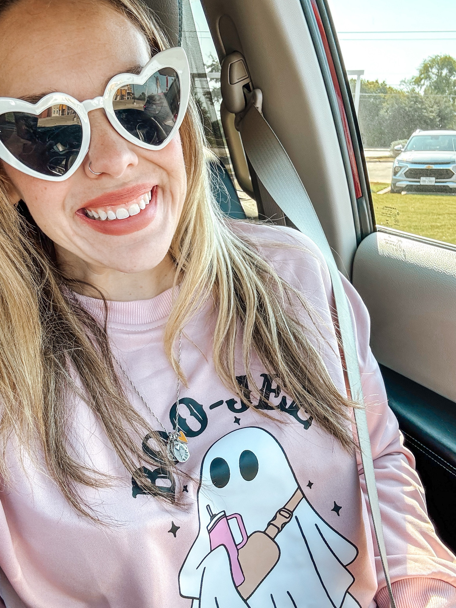 Feeling bougie? I love this Boo-jee sweatshirt for Halloween! The ghost has a Stanley tumbler and a Lululemon crossbody bag, perfect for any fans of the brand, or just really cute mom clothes! 

#LTKSeasonal #LTKMidsize #LTKHalloween