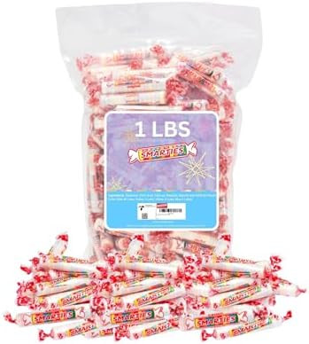 Smarties Candy Bulk Rolls Original Flavor - Gluten & Vegan Free - Classic Sweetness From Family O... | Amazon (US)