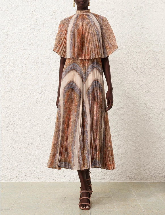 Illustration Sunray Midi Dress | ZIMMERMANN (US, CA, EU, MENA)