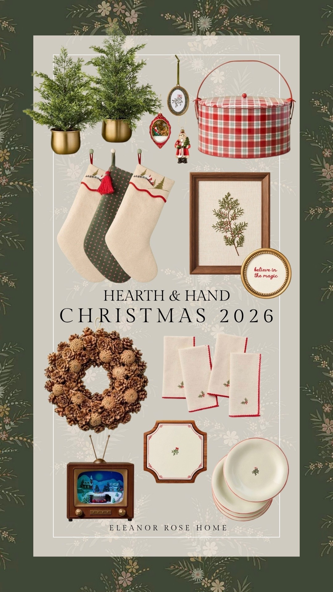 New Hearth & Hand Christmas collection coming to Target 10/4! #target #targetambassador

#LTKHome #LTKSeasonal