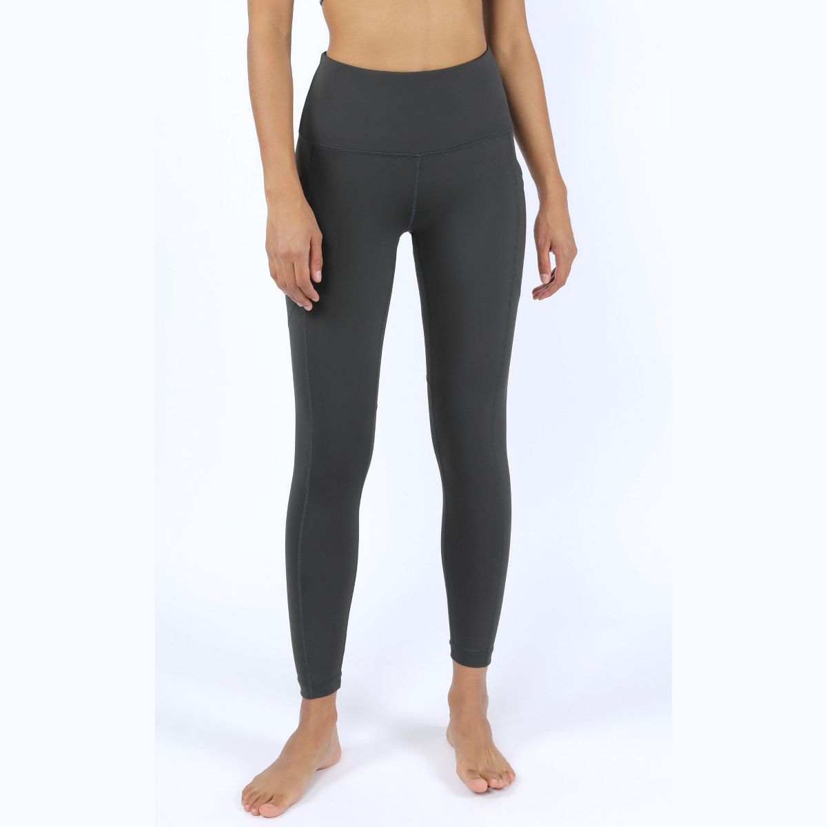 90 Degree by Reflex Womens Interlink High Waist Ankle Legging with Back Curved Yoke | Target