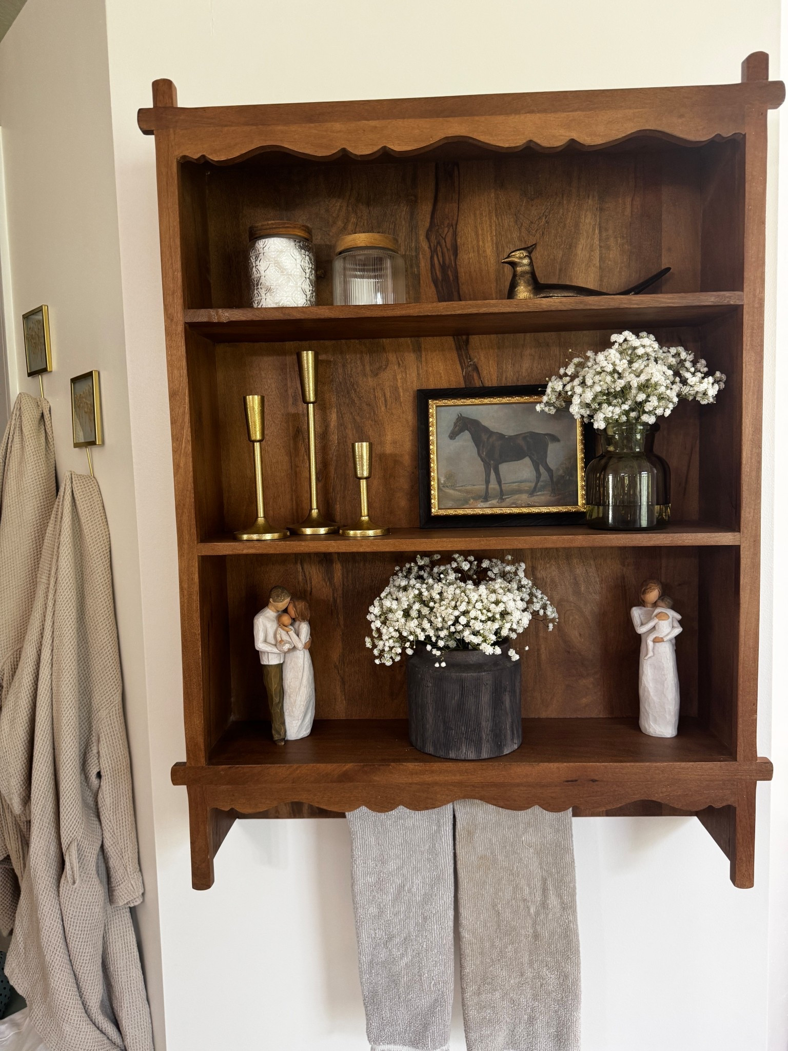 Wood shelf 

#LTKHome #LTKFindsUnder50 #LTKStyleTip
