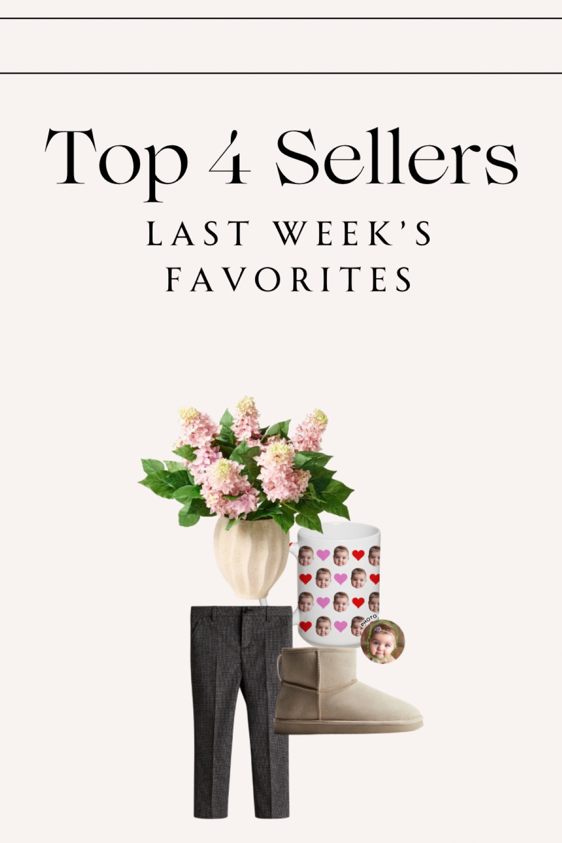Last weeks — top 4 best sellers ✨

#bestsellers #topsellers #topdeals #toddlerstyle #toddlerfashion #hmkids #targethome #targetmcgeeandco #mcgeeandco #artificalplants #personalizedmug #mug #valentinesday #valentinesmug #toddlerboots 

#LTKHome #LTKFindsUnder50 #LTKFamily