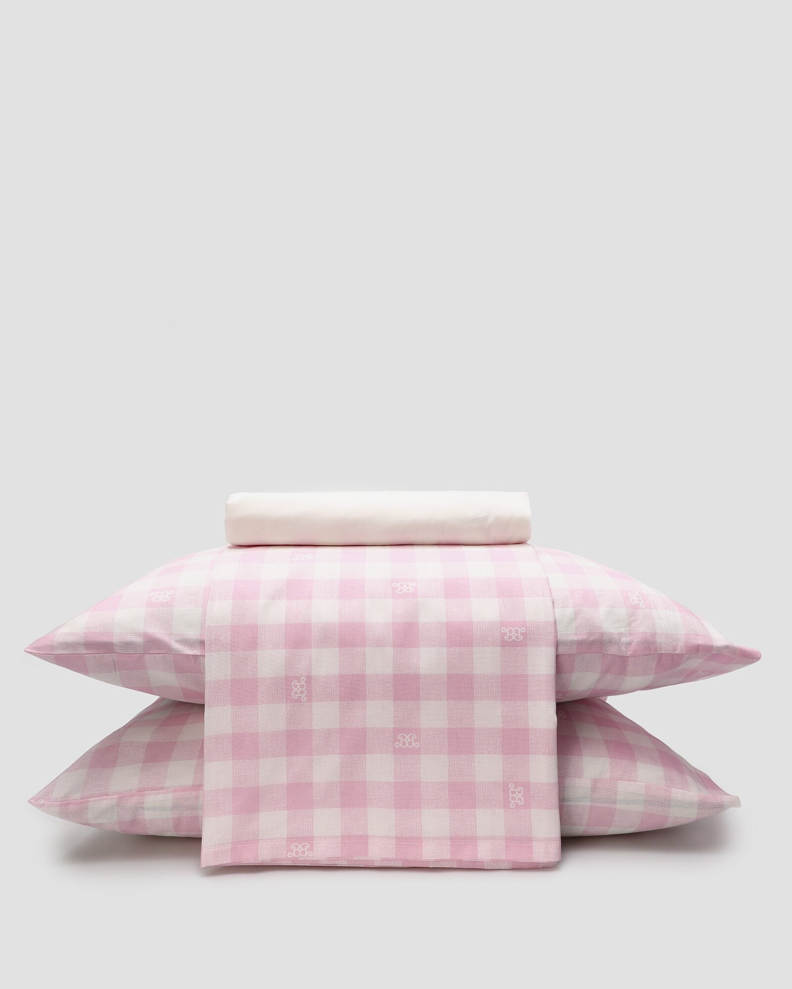 Jogo de cama casal 4 peças xadrez Barbie The Movie rosa | Casa Riachuelo | Riachuelo (BR)