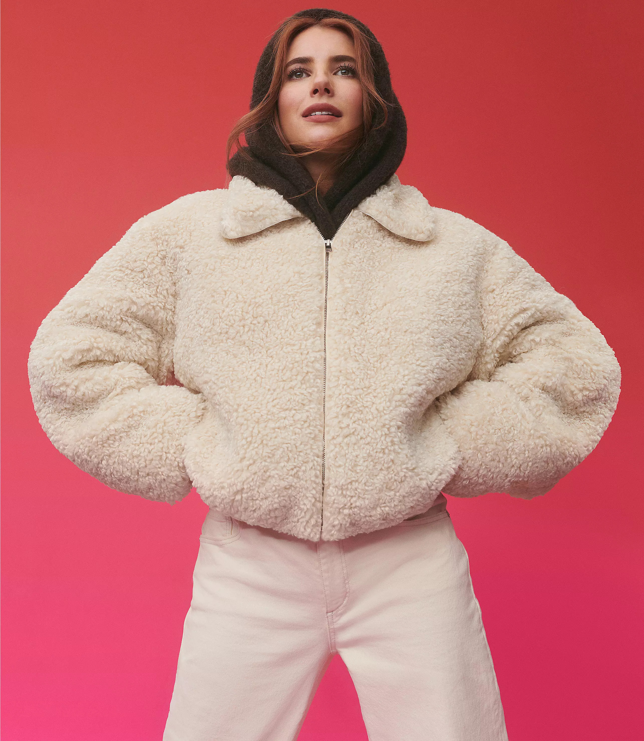 Modern Faux Fur Jacket | LOFT