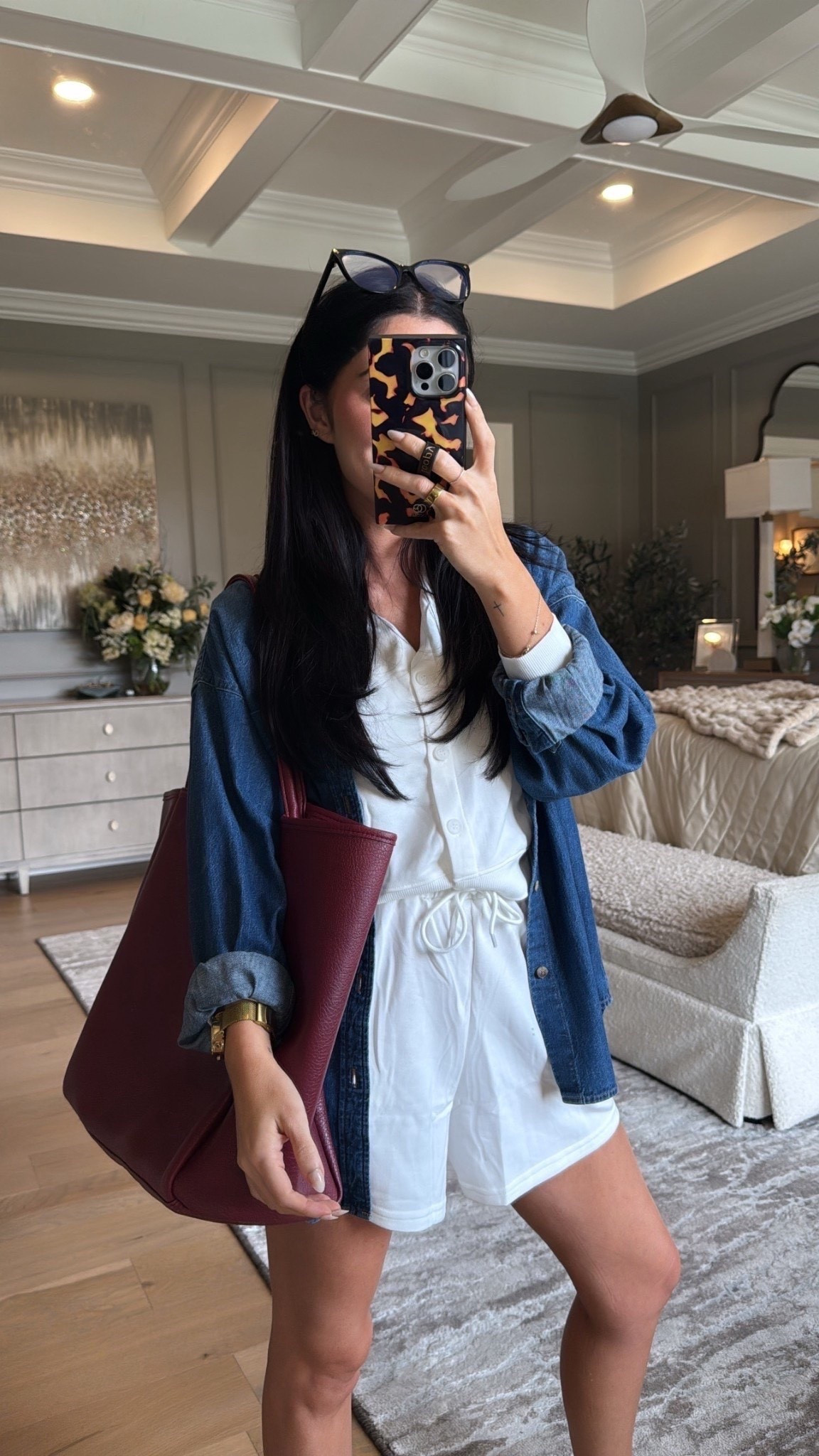 Causal OOTD 🤍 this aritzia denim top is on sale now!

Summer fashion, new arrivals, Amazon fashion, spring outfit, aritzia, Katy roach

#LTKSeasonal #LTKSaleAlert #LTKootd