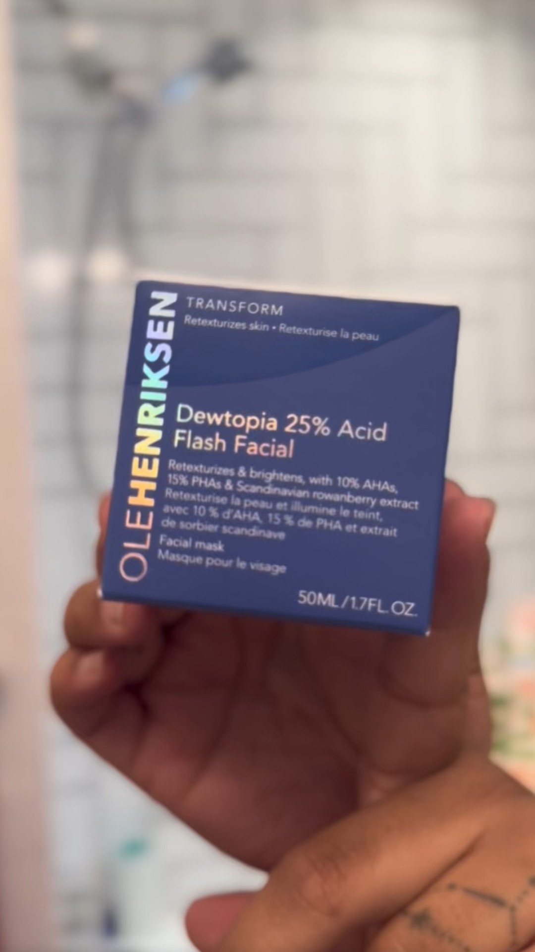 Okay, obsessed. The Ole Henriksen Dewtopia mask makes me feel like I just left a facial without leaving my bathroom. It’s tingly in a “it’s working” way, and I wake up with skin that’s actually smooth and glowy (not fake glow, like real “I drink water and mind my business” glow). It’s basically my reset button when my skin is looking tired. 10/10 recommend, she’s that girl.

#LTKBeauty #LTKSaleAlert #LTKStyleTip