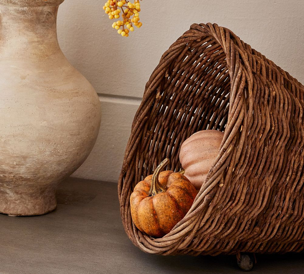 Woven Vine Cornucopia | Pottery Barn (US)