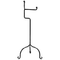 Home collection by Raghu Standing Toilet Paper Holder, 8 by 23-Inch, Black | Amazon (US)