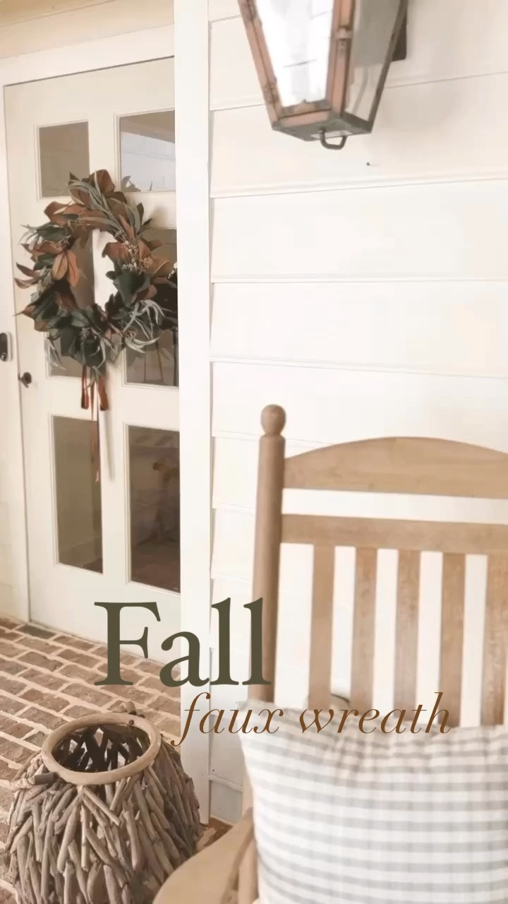 Fall faux wreath, target wreath, front porch decor, fall front porch, fall wreath, fall home decor, target home decor 

#LTKHome #LTKSaleAlert #LTKVideo
