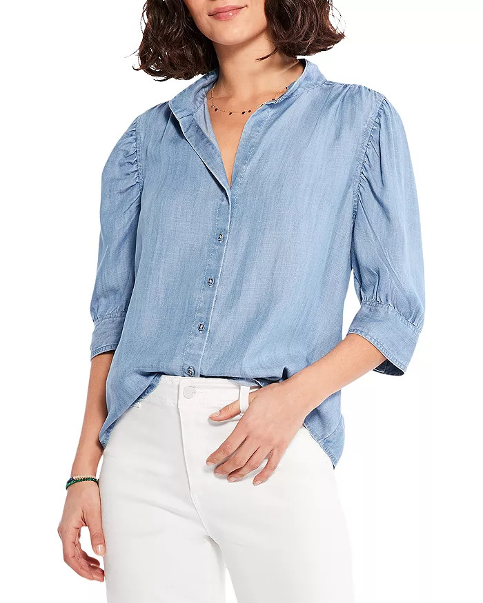 Femme Sleeve Denim Shirt | Bloomingdale's (US)