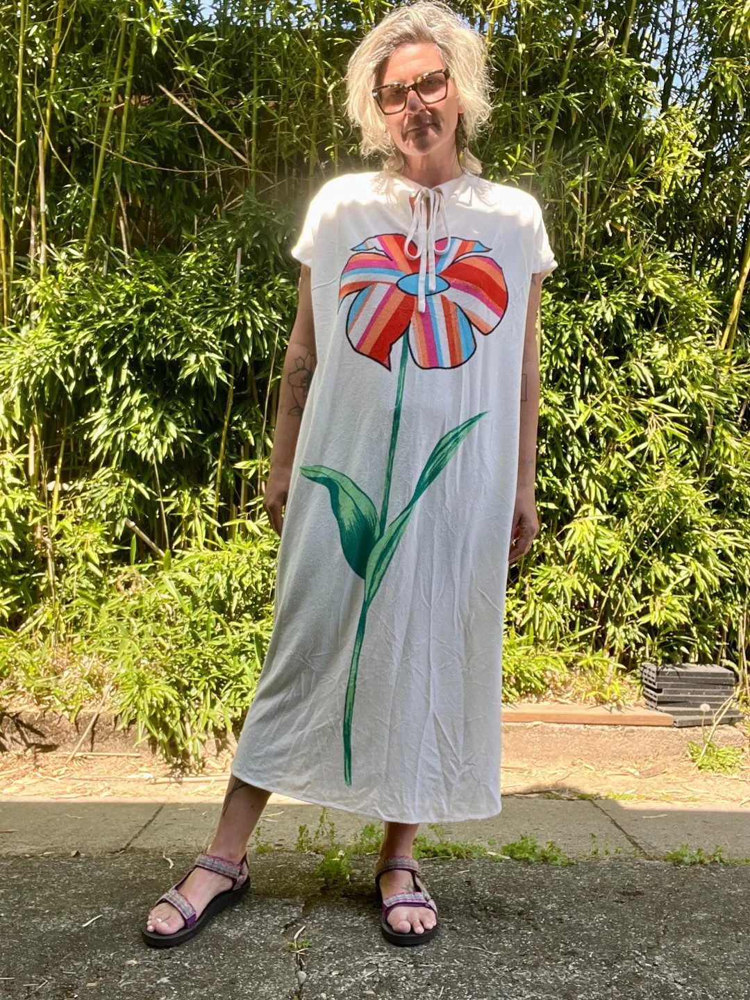 1960’s Vintage Terry Cloth Beach Poolside Lounge Caftan Dress Women’s Size Medium/large - Ets... | Etsy (US)