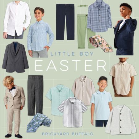 Dress to impress this Easter with these egg-cellent outfits for boys! From dapper suits to casual cool, we've got the perfect looks for your little man! 

#BoysFashion #SpringChic #EasterThreads

#LTKkids #LTKSeasonal #LTKfamily