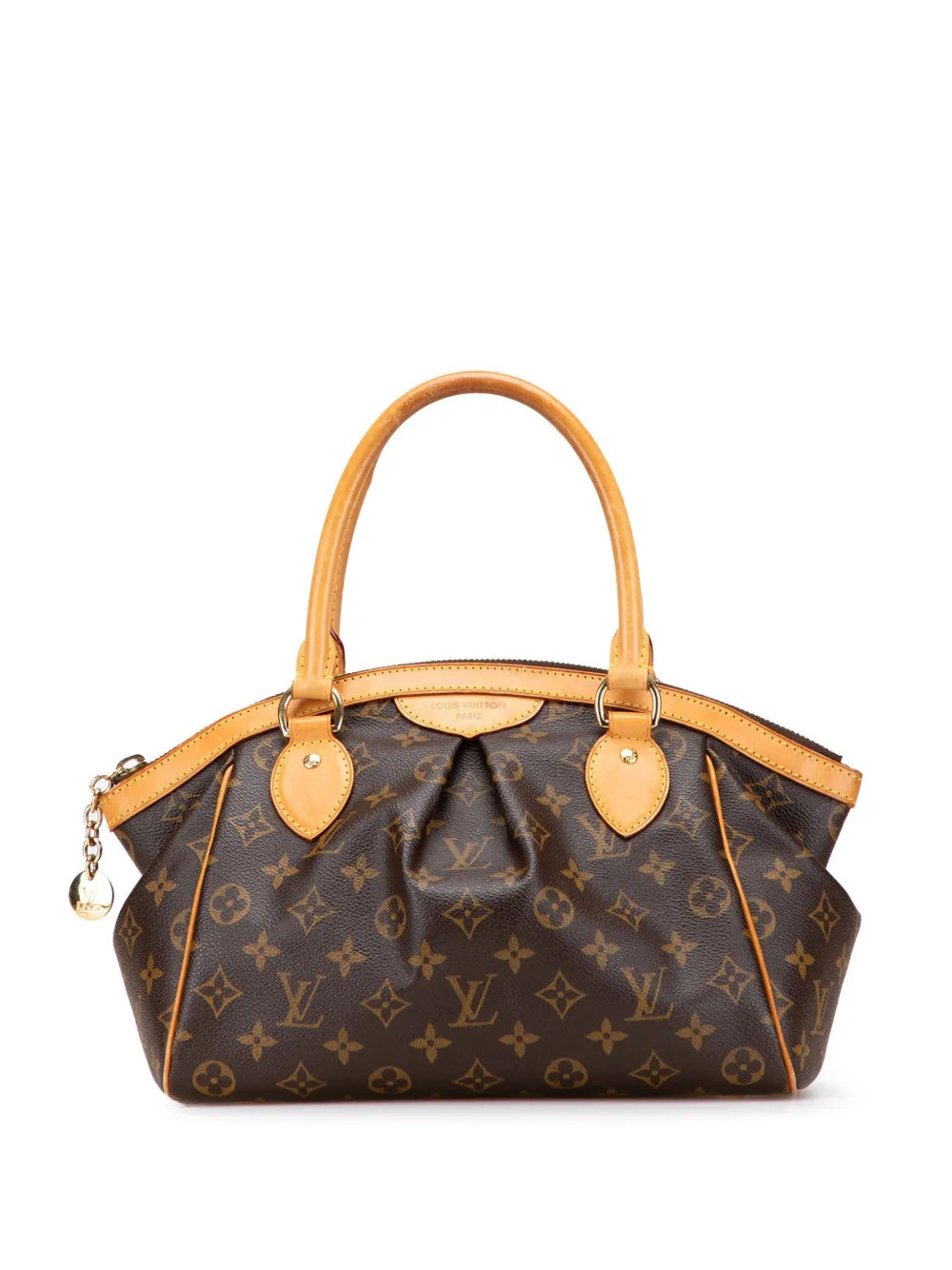 Louis Vuitton Pre-Owned 2008 Monogram Tivoli PM handbag - Brown | Farfetch Global