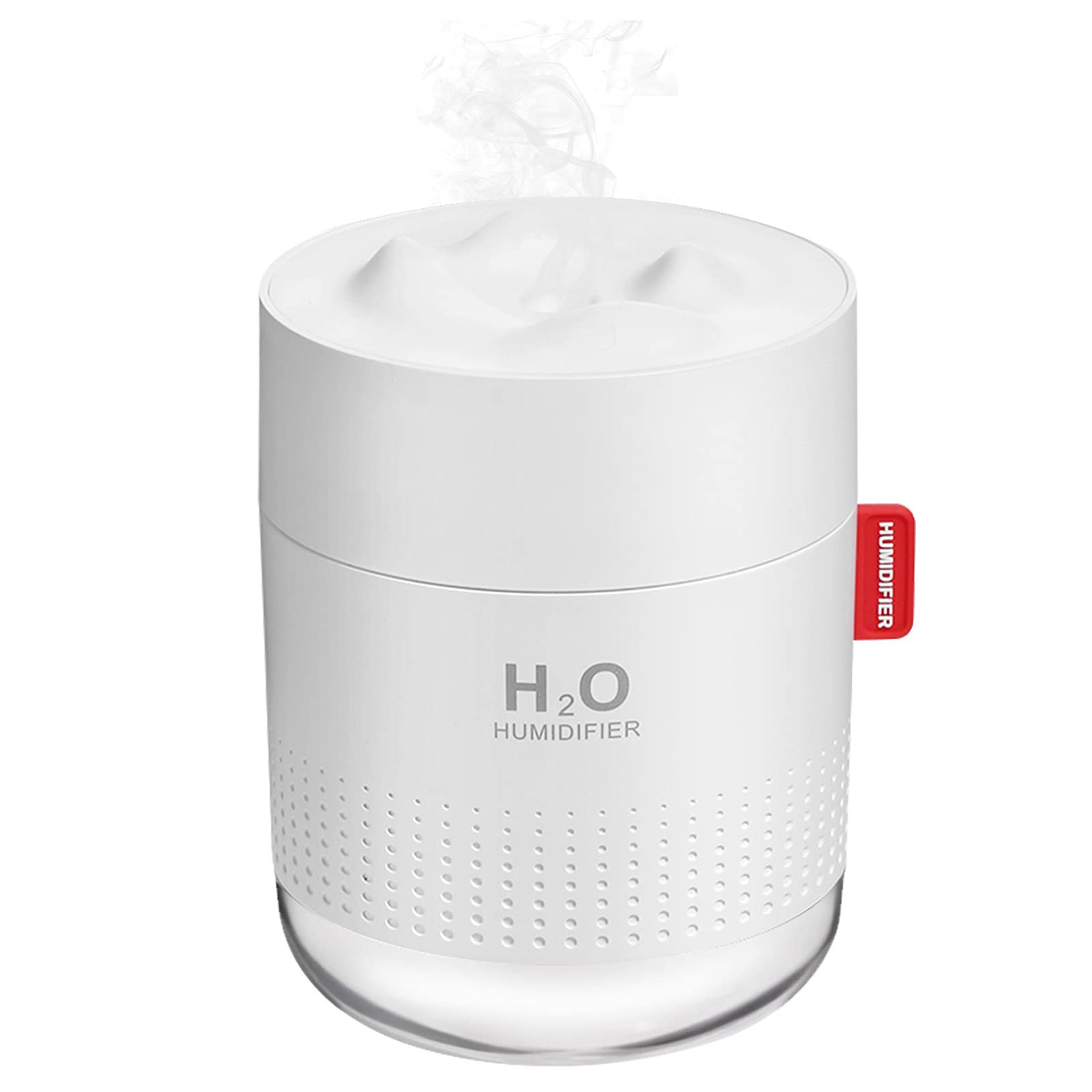 Portable Mini Humidifier, 500ml Small Cool Mist Humidifier, USB Personal Desktop Humidifier for B... | Amazon (US)