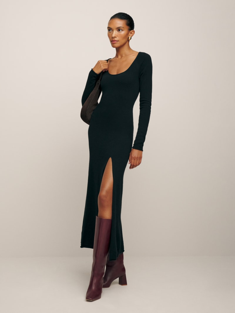 Jennita Cashmere Dress | Reformation (Global)