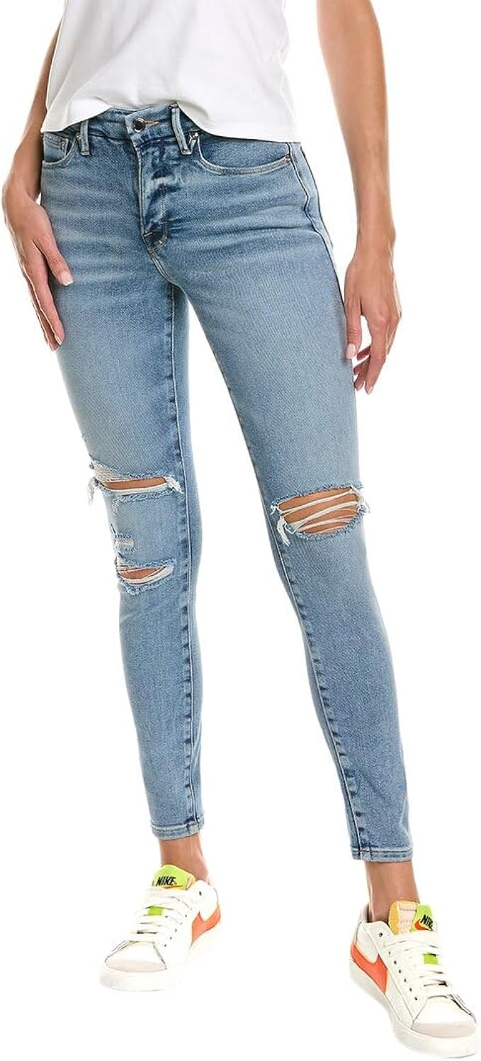 Good American Good Legs Indigo Skinny Leg Jean | Amazon (US)
