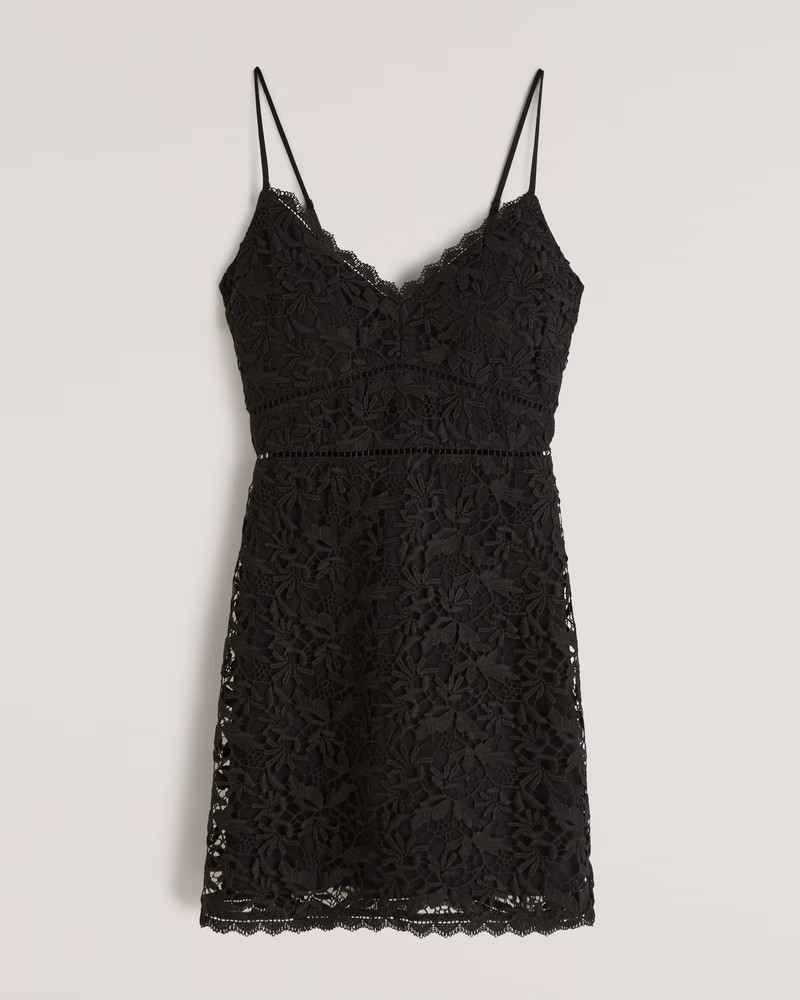 Lace Mini Dress | Abercrombie & Fitch (US)