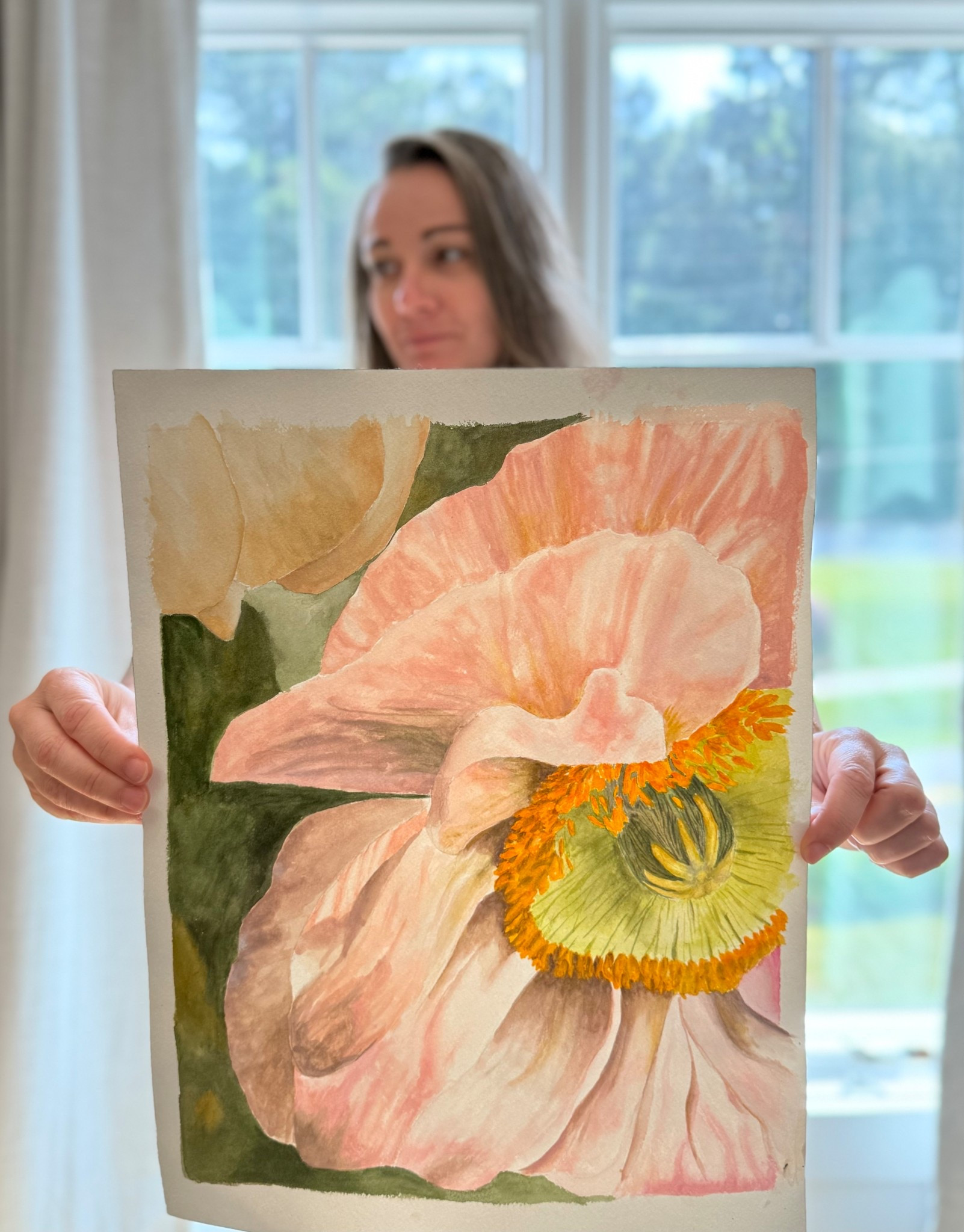 Painting has always been one of those things that brings me joy and lately I’ve been trying to carve out more time for that. I painted this poppy using Gouache paint (my first time). It’s a mix between watercolor and acrylic paint. 

#LTKFamily #LTKHome #LTKKids