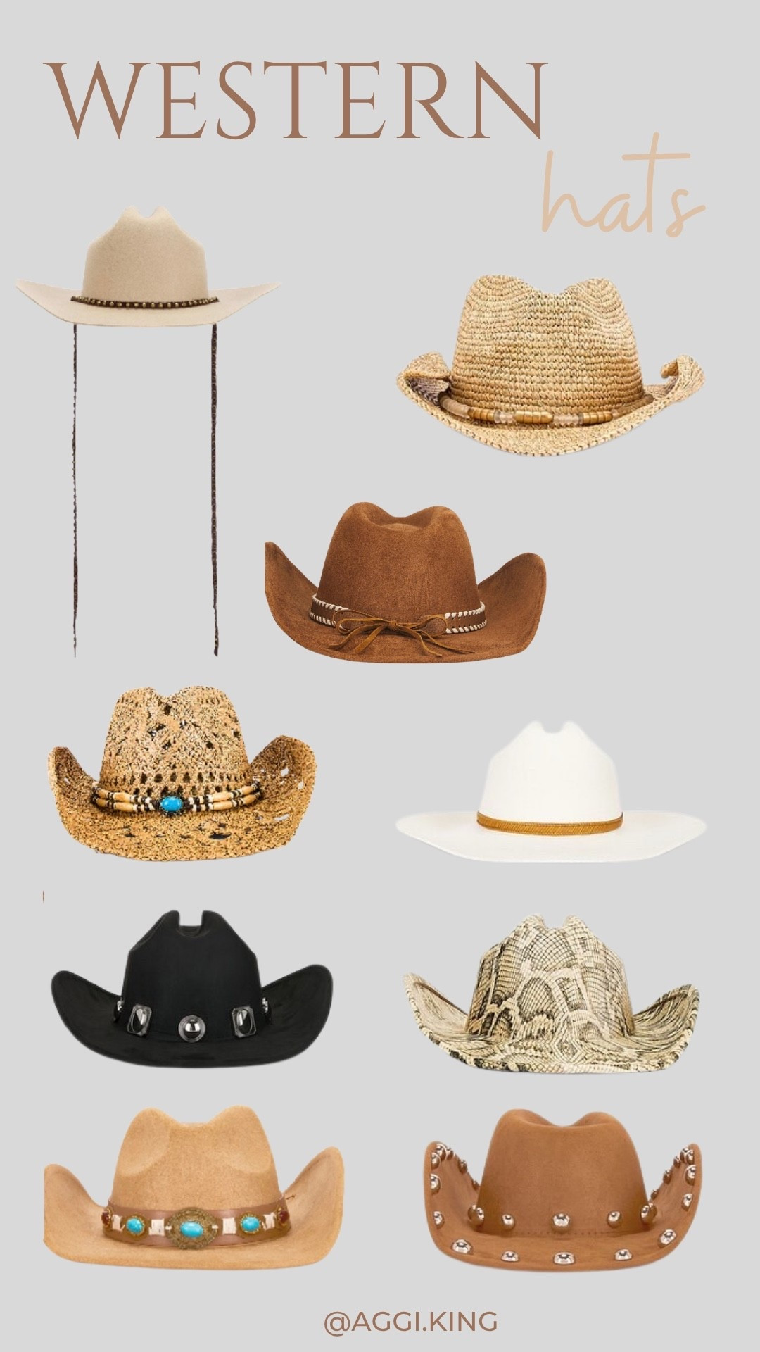 Western hats for festival season, Coachella, rodeo, Nashville, concert, countryy

#LTKgrwm #LTKootd #LTKFestival