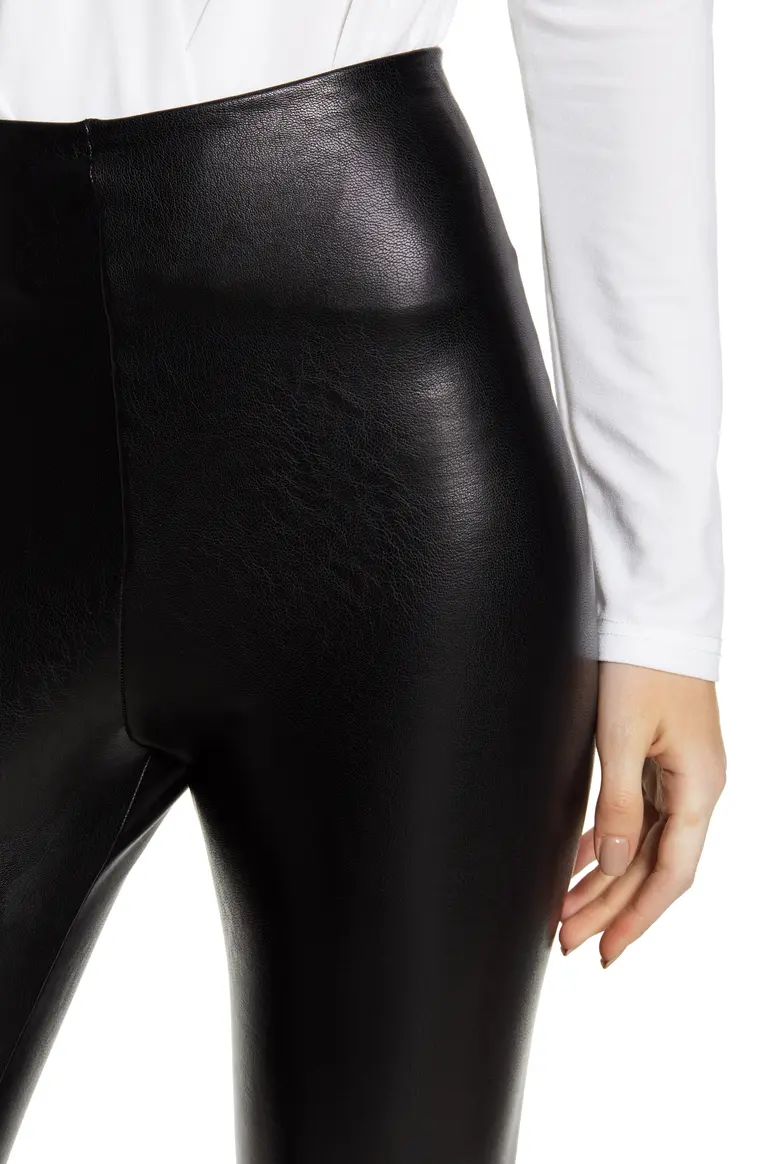 Faux Leather Ankle Leggings | Nordstrom