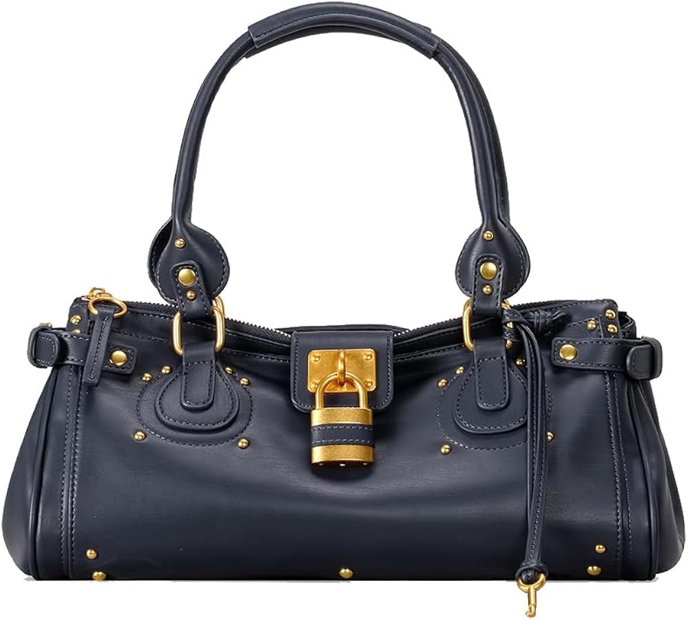 Leather Bags for Women Stylish Shoulder Bag Handbags Chic Purses Crossbody Satchel for Travel Wor... | Amazon (US)