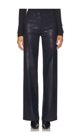L'AGENCE Clayton High Rise Wide Leg in Blue. - size 24 | Revolve Clothing (Global)