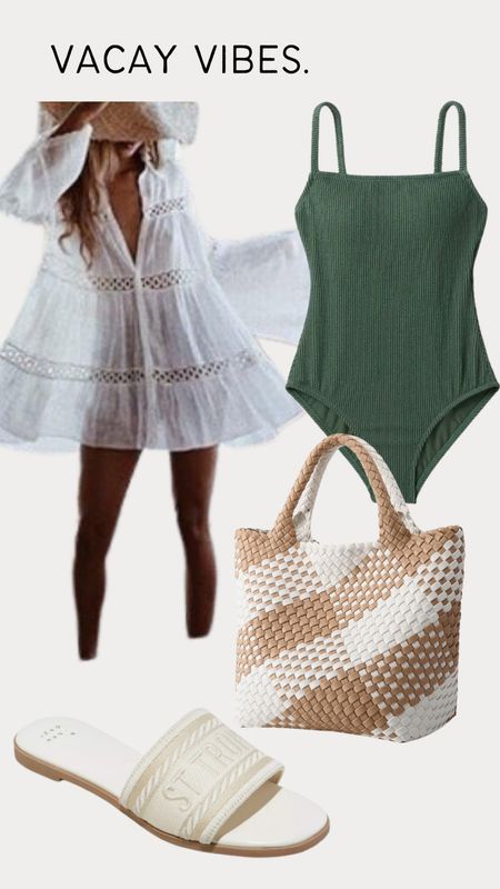 #swim #tote #sandals #resortwear #vacationoutfit #amazonfashion #targetstyle

#LTKswim #LTKitbag #LTKstyletip