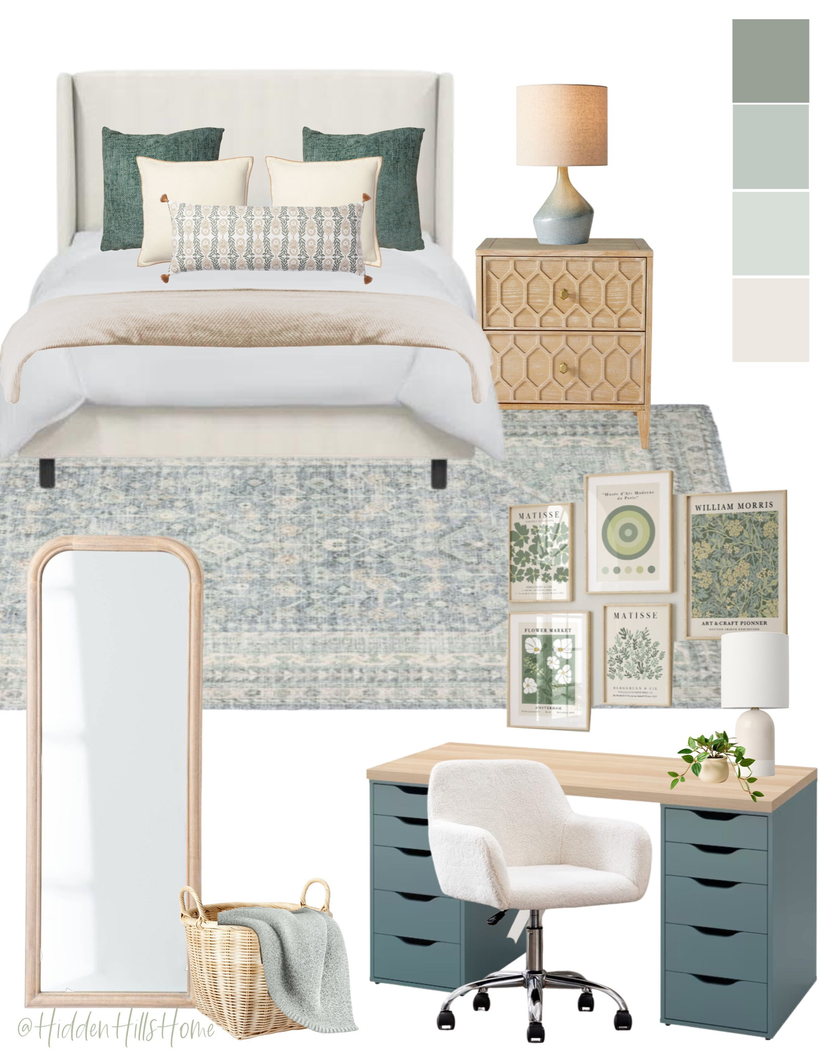 Teen girls bedroom decor, girls bedroom decor ideas, home decor, girls room decor mood board #girlsbedroom

#LTKsalealert #LTKstyletip #LTKhome