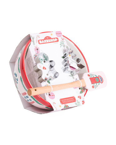 Christmas House Mixing Bowl Set | TJ Maxx