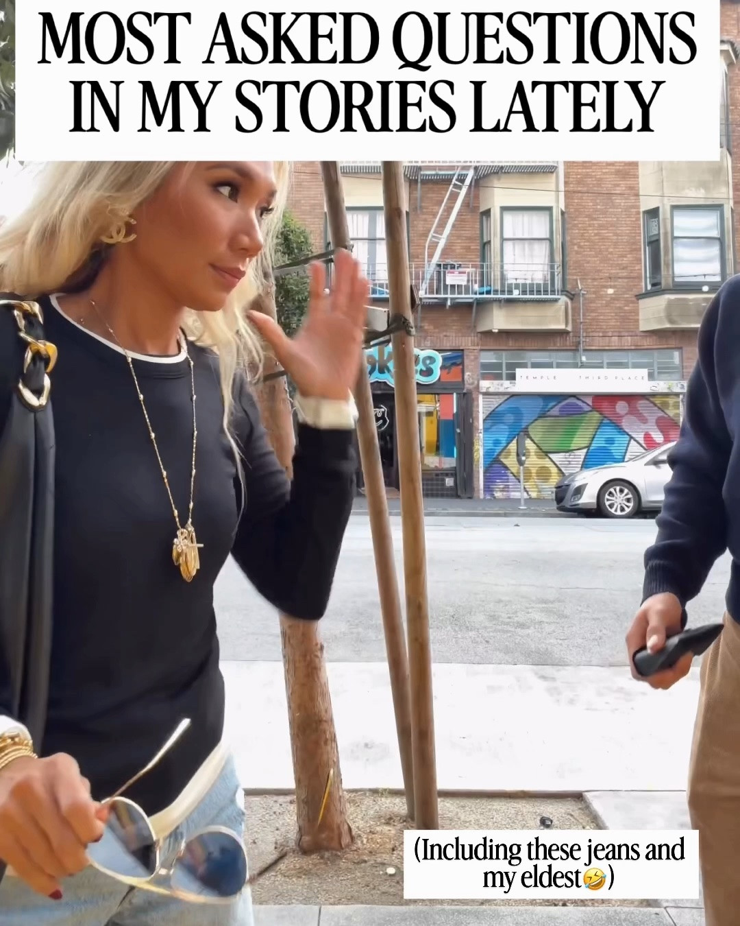 My most asked questions in stories! 
Wearing an xxs/xs/size 23 in all items, whatever is smallest. I’m 100 pounds, 5ft.