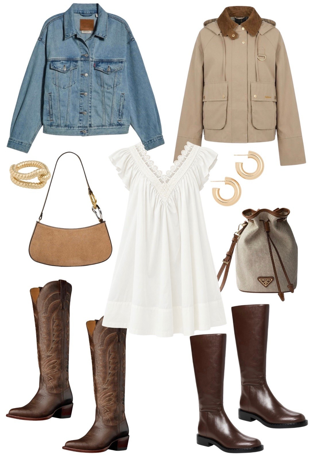 How to style a white dress this fall

#LTKootd