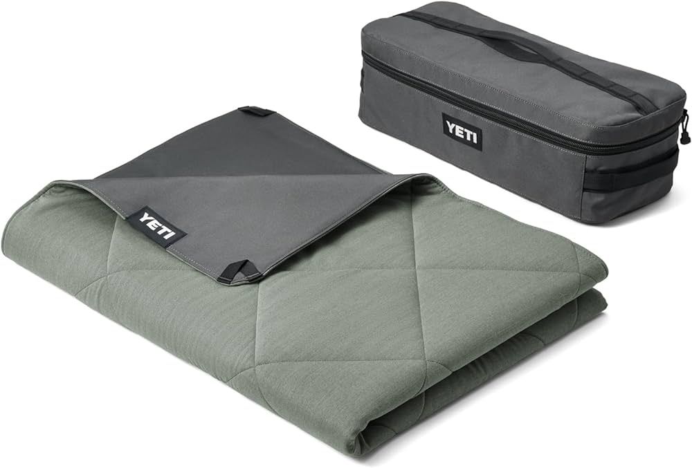 YETI Lowlands Blanket, Multi-Use Blanket with Travel Bag, Camp Green | Amazon (US)