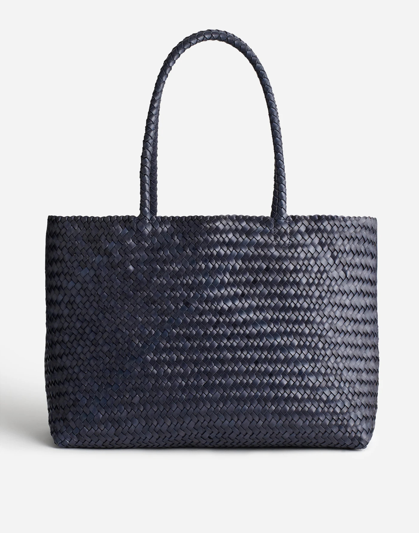 Handwoven Leather Tote | Madewell | Madewell