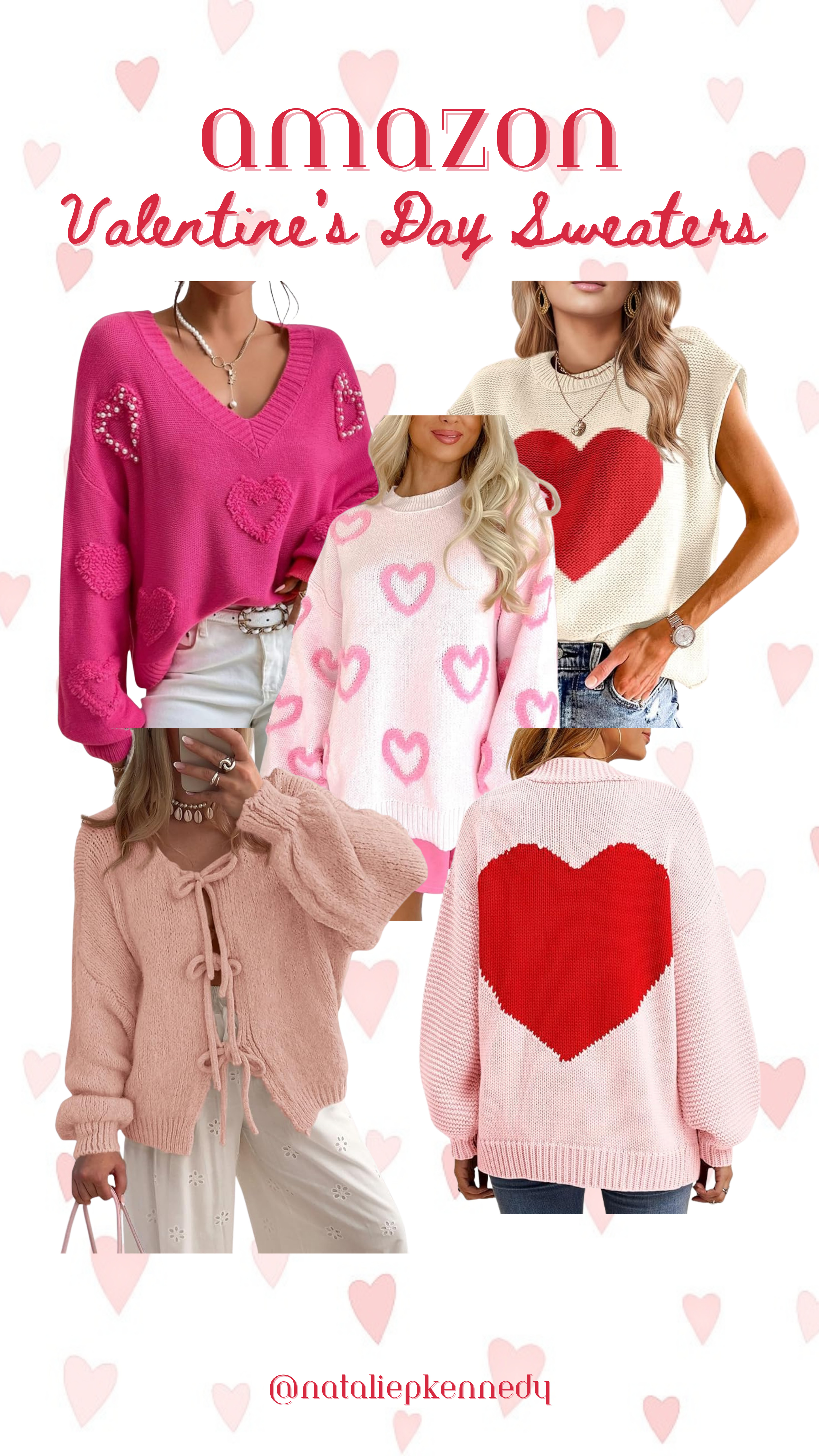 Valentine's Day sweaters 

 #LTKValentine #LTKgrwm #LTKootd