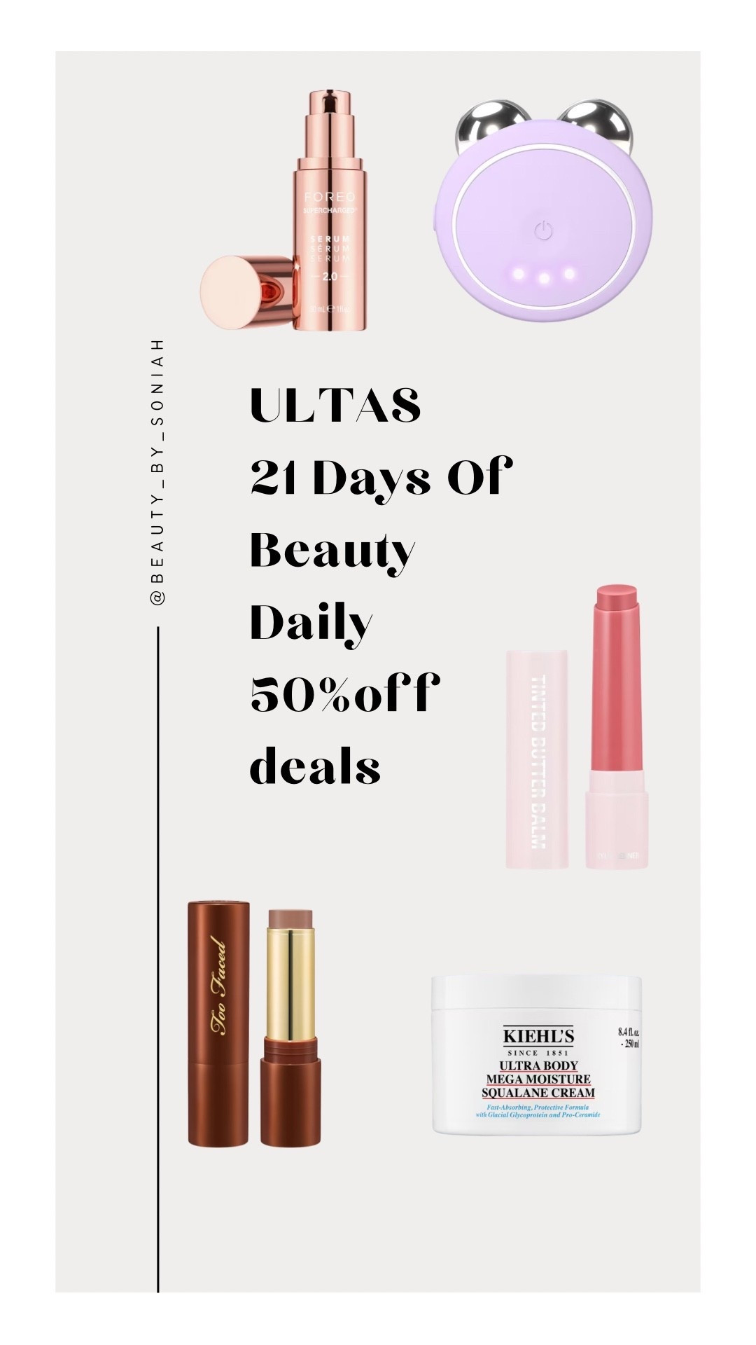 Ultas 21 days of beauty!
9/3

#LTKStyleTip #LTKBeauty #LTKSaleAlert