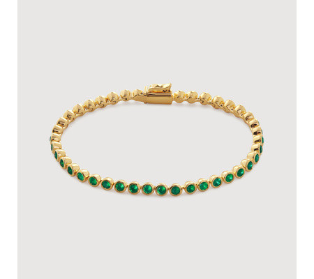 Gemstone Essential Tennis Bracelet | Monica Vinader (Global)