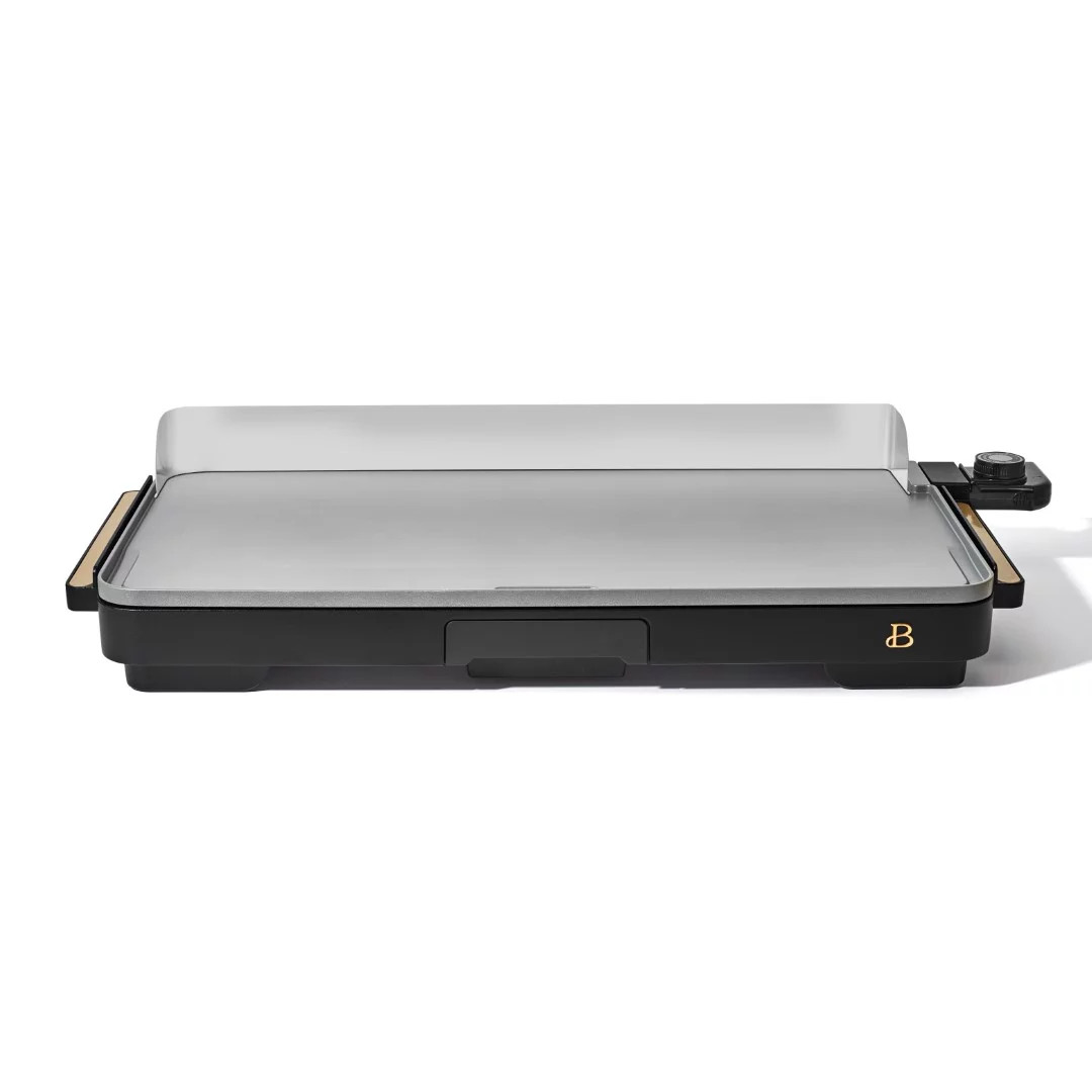 Beautiful XL Electric Griddle 12" x 22"- Non-Stick, Black Sesame by Drew Barrymore | Walmart (US)