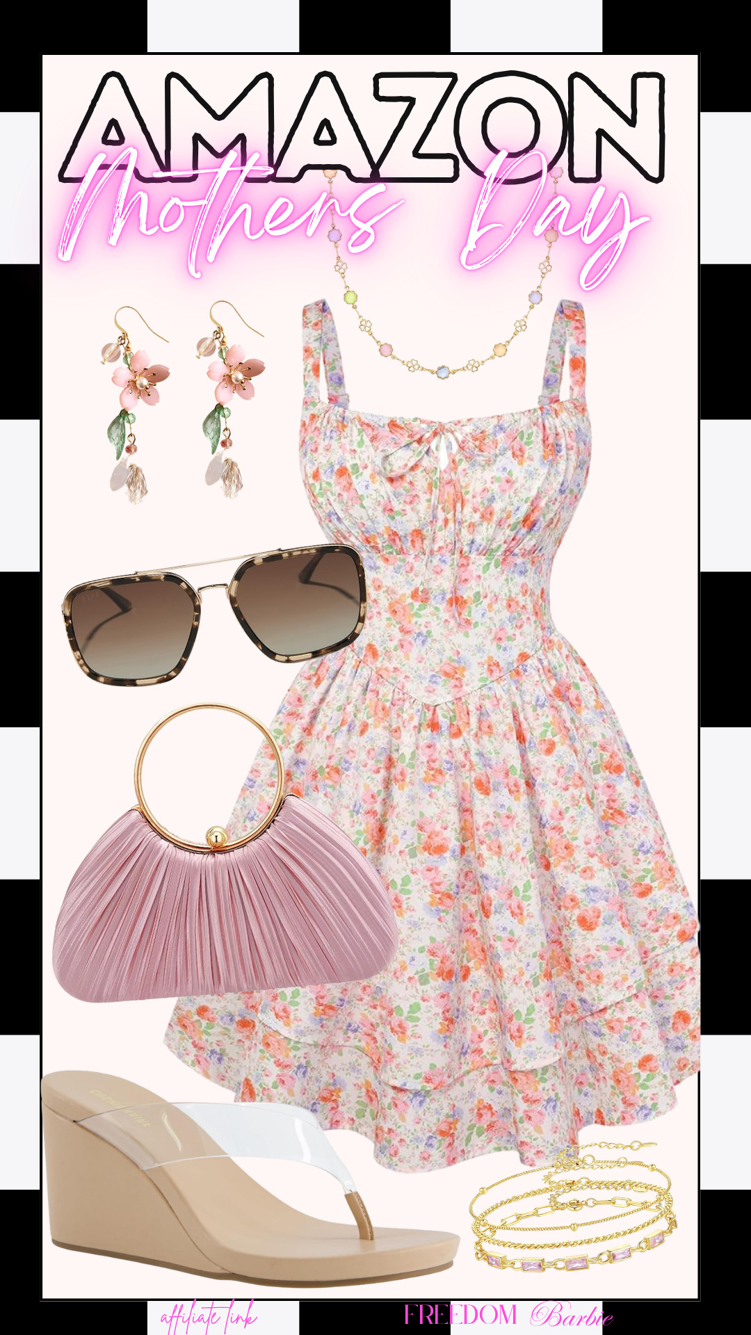 Celebrate mom with these chic picks for Mother's Day! From comfy dresses to stunning accessories, these pieces will make any mom feel special.

#MothersDay #AmazonFinds #SpecialMoms #FreedomBarbie 

 #LTKMothersDay #LTKdayinmylife #LTKgrwm
