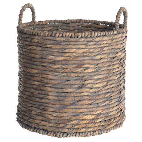 RGI Water Hyacinth Round Storage Basket - Medium - Save 31% | Sierra