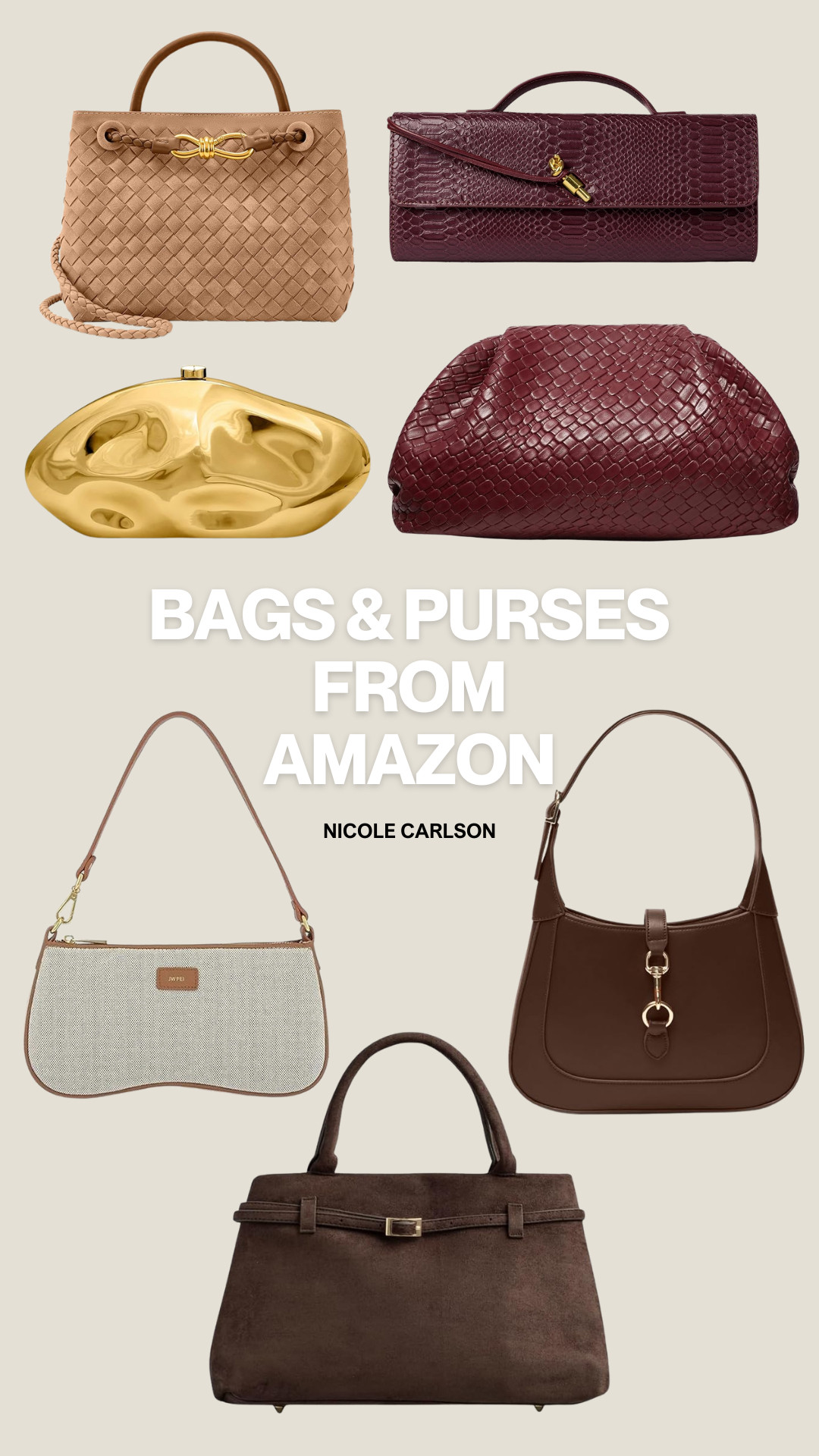 Affordable and timeless bags and purses from Amazon  

 

#LTKootd #LTKU #LTKSaleAlert