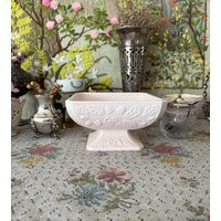 Pink Milk Glass Bowl Candy Dish Jeanette Sugar Footed Girl Baby Shower Bridal Decor Vintage | Etsy (US)